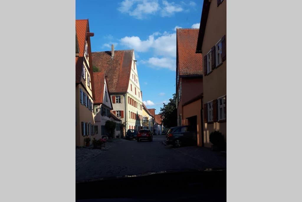 Gemütliche Altstadtwohnung in Dinkelsbühl Exterior foto